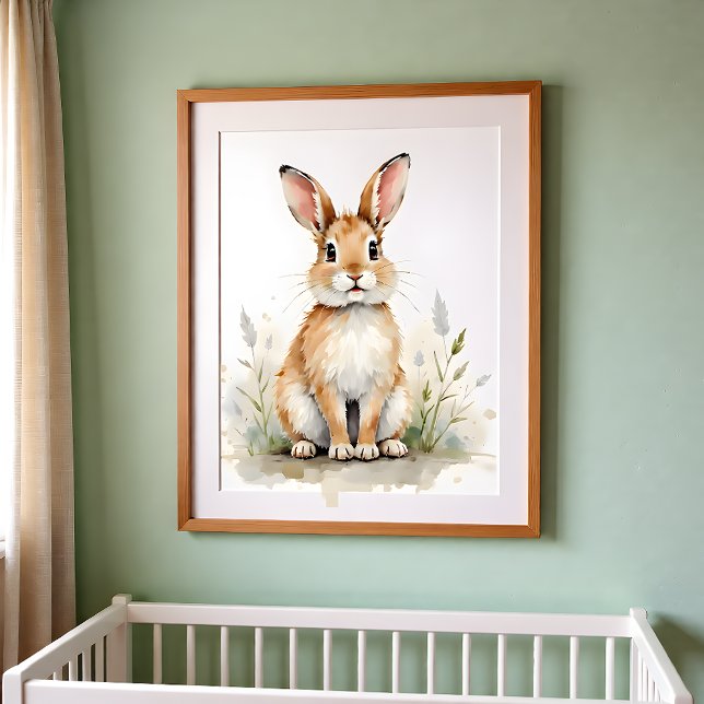 Décoration murale de la nurserie lapin – Chambre d (Créateur téléchargé)