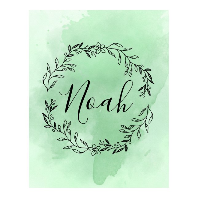 Décoration murale de monogramme personnalisée (Personalized Monogram Wall Decor)