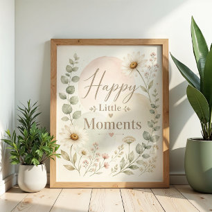 Décoration murale de nurserie Moments joyeux