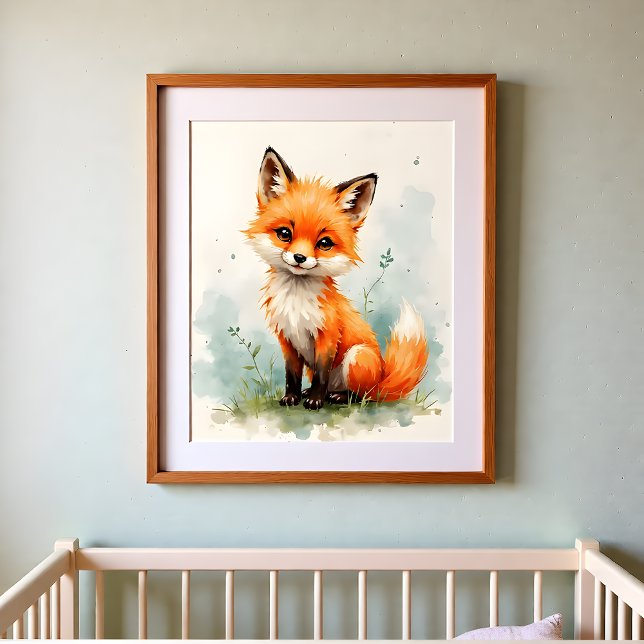 Décoration murale de nurserie renard – Chambre de  (Créateur téléchargé)