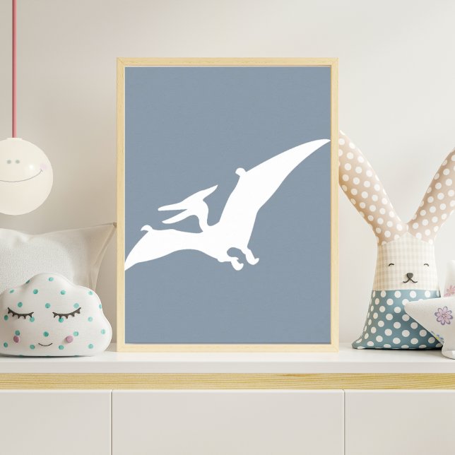 Décoration murale de nursery en silhouette de Ptér (Créateur téléchargé)