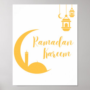 Décoration murale islamique Ramadan Kareem