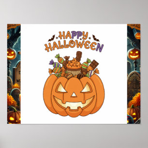 Décoration murale Joyeux Halloween 