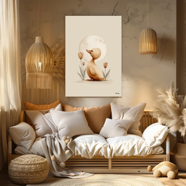 Décoration murale scandinave de canard pour bébé n (Créateur téléchargé)