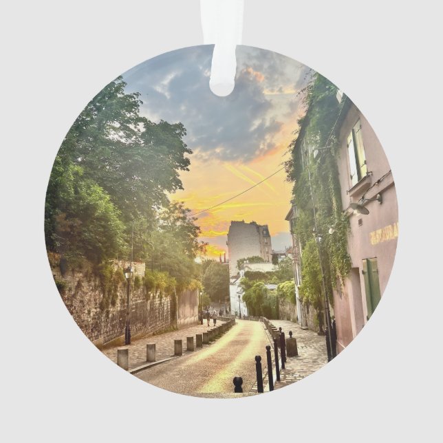 Décoration parisienne des arbres de Noël (double f (dos)