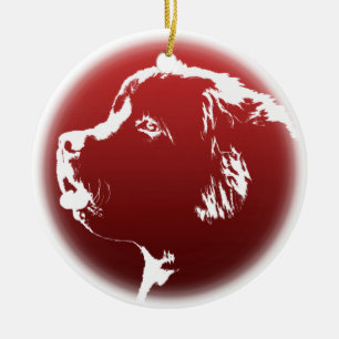 Décoration personnalisée de chien de l'ornement de