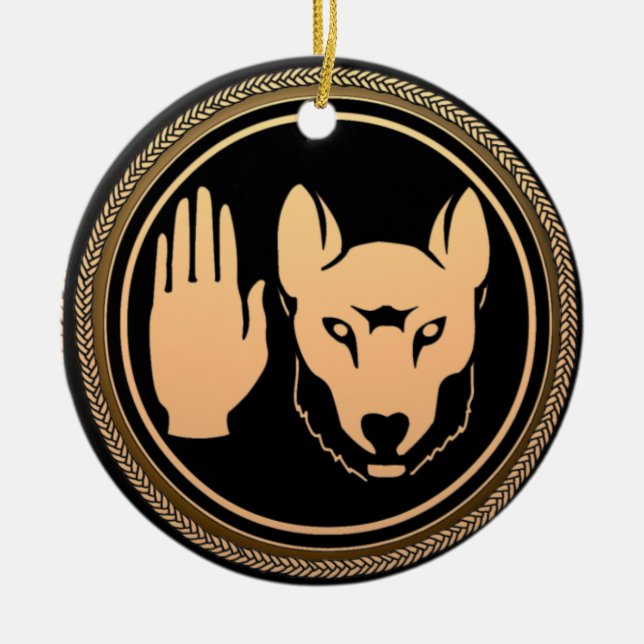 Décoration tribale personnalisée de l'ornement du  (Devant)