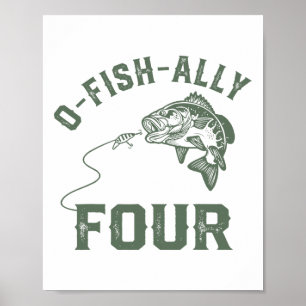 Décorations d'anniversaire O-fish-ally quatre 4ème