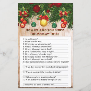 décorations de noël comment bien savez-vous jeu