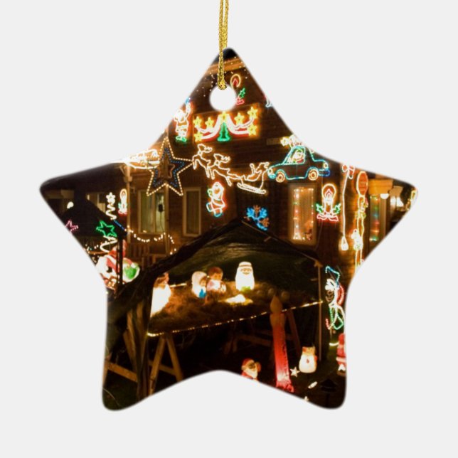 Décorations de Noël en plein air (Devant)