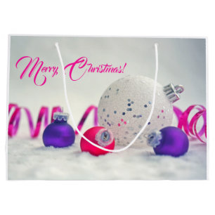 Décorations de Noël Grand sac cadeau