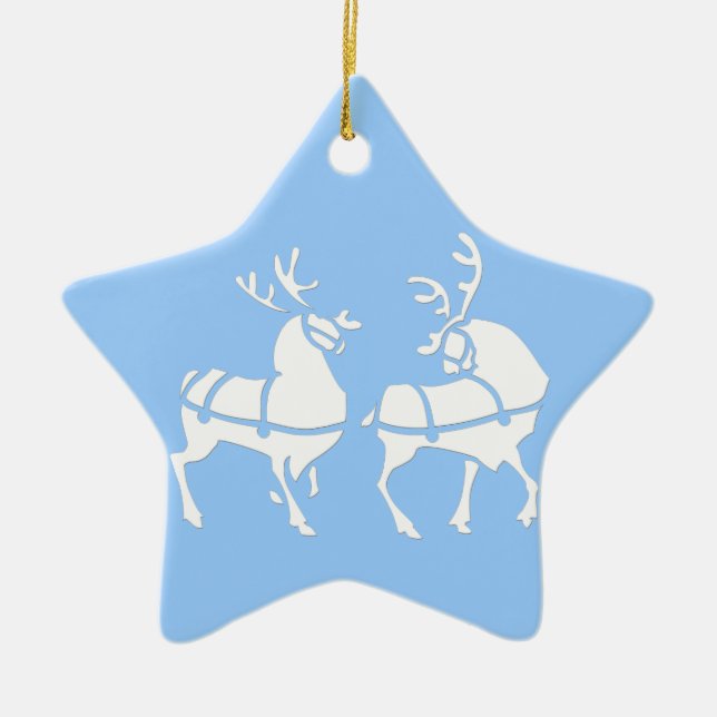 Décorations de Noël Reindeer (Devant)