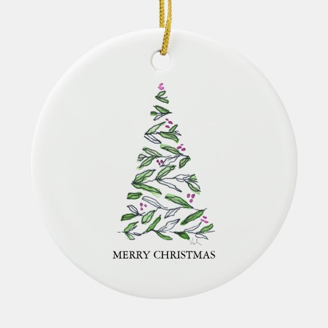 Décorations de Noël Scandi Ornement unique (Devant)