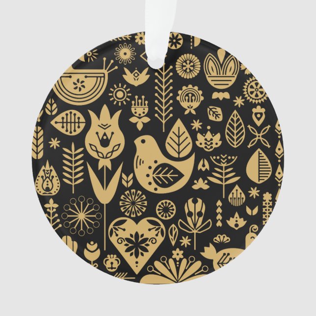 Décorations de Noël scandinave nordique (devant)