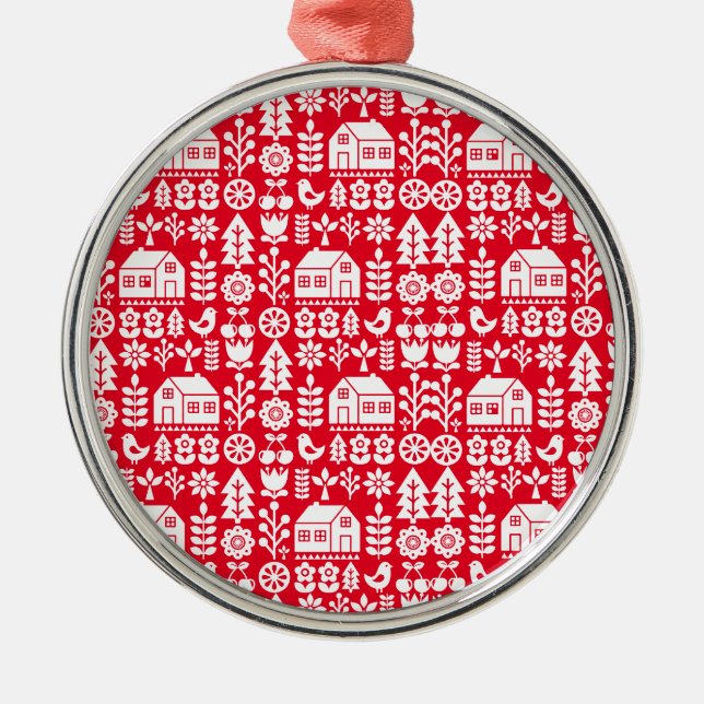 Décorations de Noël scandinave nordique (Devant)