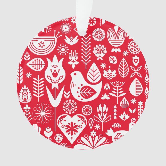 Décorations de Noël scandinave nordique (devant)