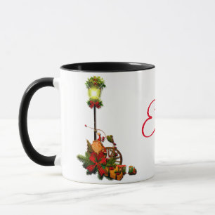 Décorations de Noël Vintage Ornements Mug