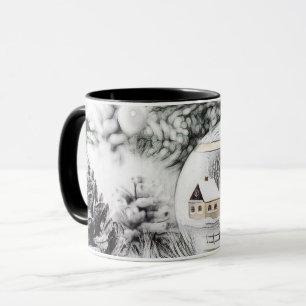 Décorations de Noël Vintage Ornements Mug