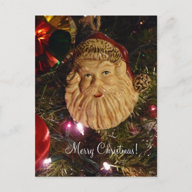 Décorations de Noël / Yule Carte postale Père Noël (Devant)