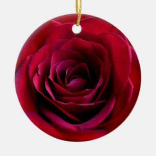 Décorations Roses personnalisées de l'ornement de