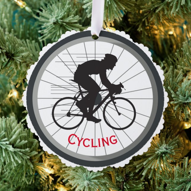 Décorative Carte d'ornement en papier de conception à vélo (Insitu (Arbre))