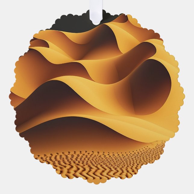 Décorative Carte d'ornement en papier Ember Valleys (Recto)