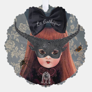 Décorative Carte d'ornement Goth Doll