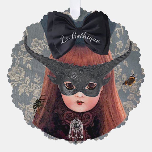 Décorative Carte d'ornement Goth Doll (Recto)