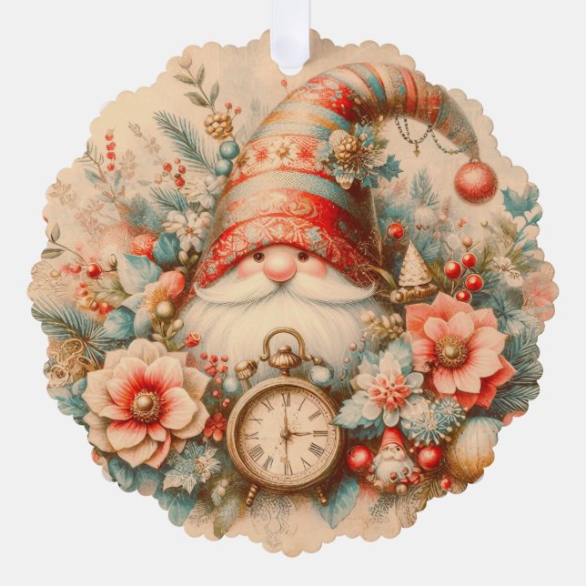 Décorative Carte d'ornement papier Gnome (Recto)