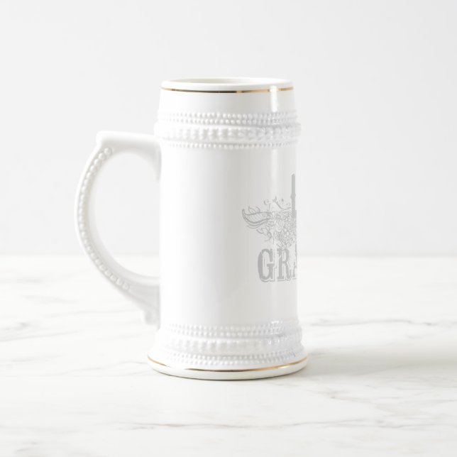 Decorative Mug with Love & Gratitude Lettering (Gauche)