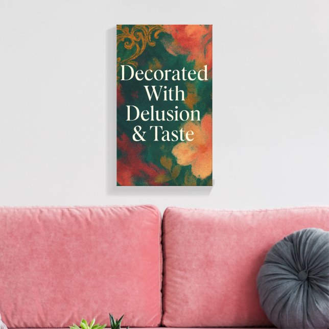 Décoré avec délire et goût toile moderne (Insitu(Salon))