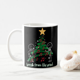 Décorer l'arbre de Noël BFTG Café Mug