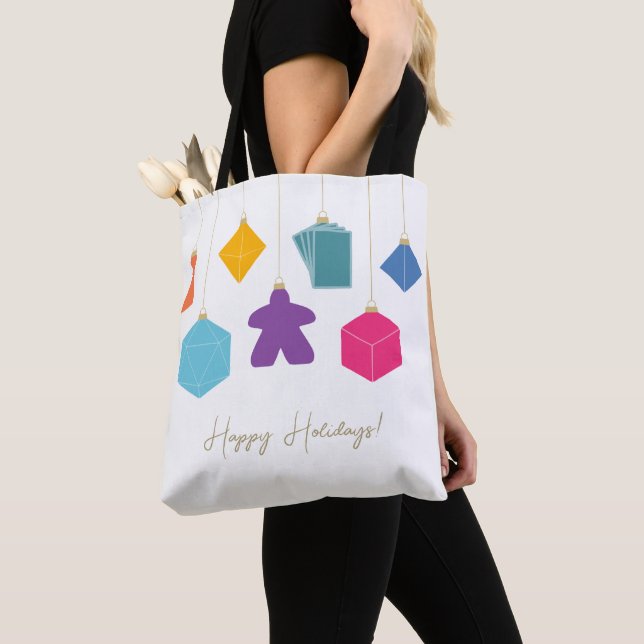 Décorez l'arbre avec le sac de jeux de société (De près)