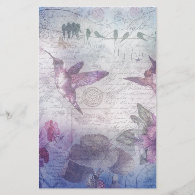 Découpage d'oiseaux (Devant)