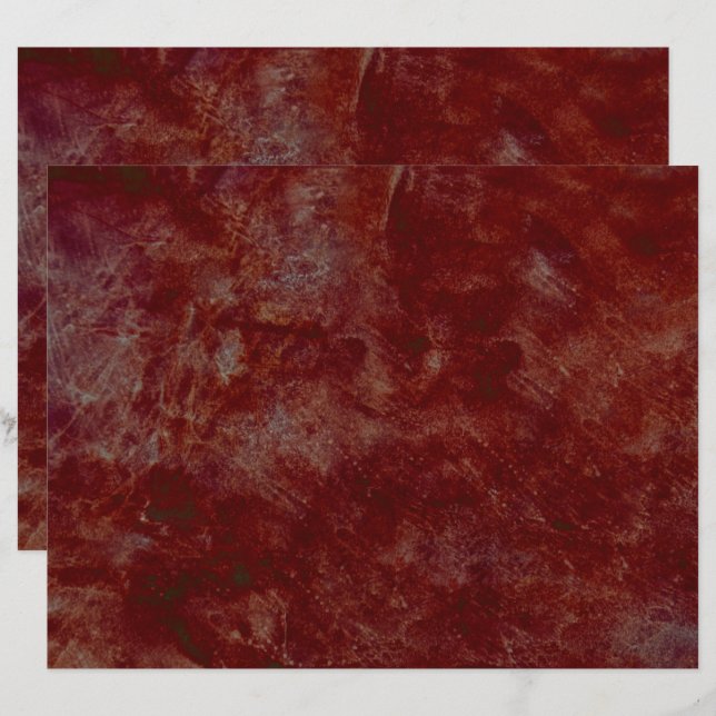 Découpage texturée Brown vintage d'antiquité (Devant / Derrière)