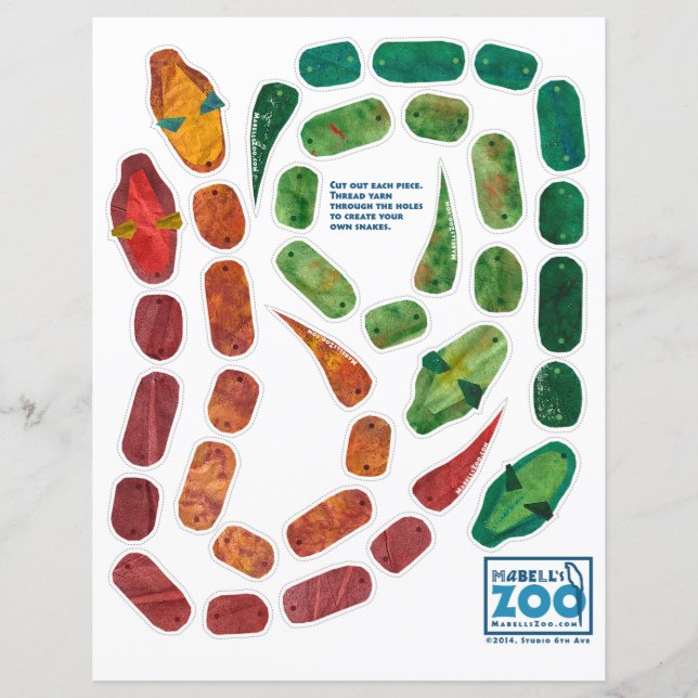 Découpe de serpent au zoo de Mabell (Devant)