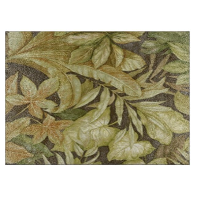 Découper Feuilles D'Or Sur Planche À Coupe Noire (Devant)