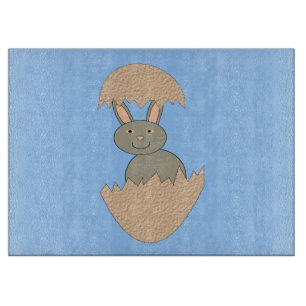 Découper Hachage de lapin à partir d'oeuf Bizarre planche à
