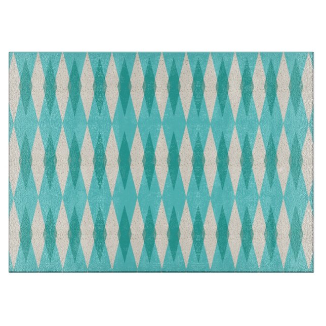 Découper Jacquard moderne du milieu du siècle Planche à déc (Devant)