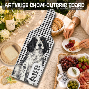 Découper Planche à charcuterie WINSTON English Setter