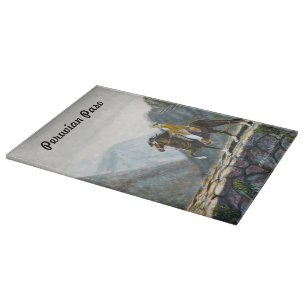 Découper Planche à découper, verre, traînée de montagne