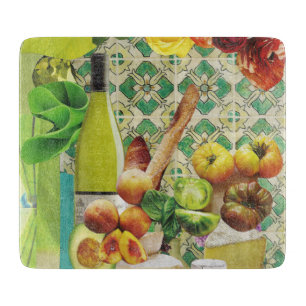 Découper Planche à verre Carrelage mexicain vert
