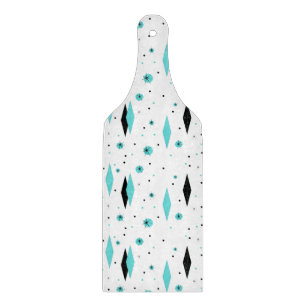 Découper Rétro diamant de turquoise et planche à découpe