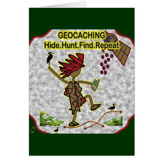 Découverte de chasse à peau de Geocachnig (Devant)