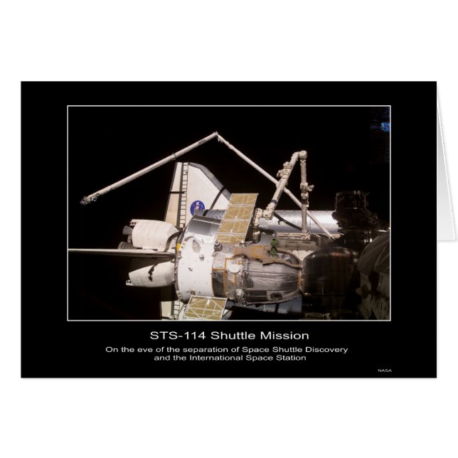 Découverte de navette spatiale et le Spac (Devant horizontal)