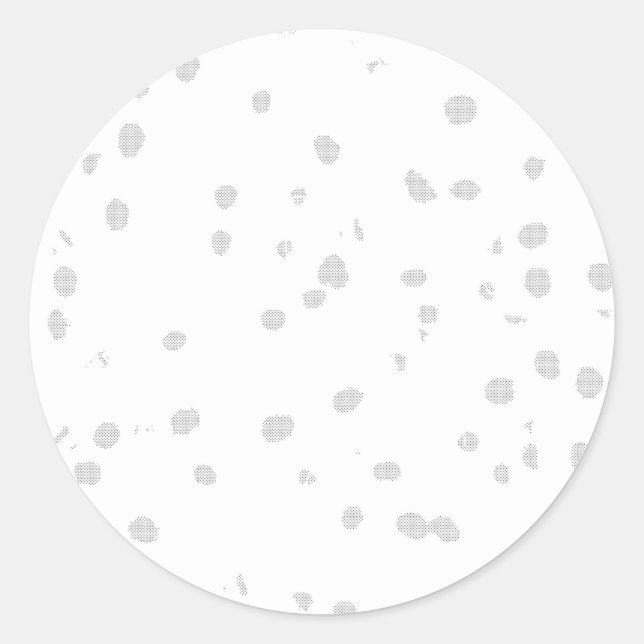 Découvrez des Stickers Rond Classique De Haute Qua (Devant)