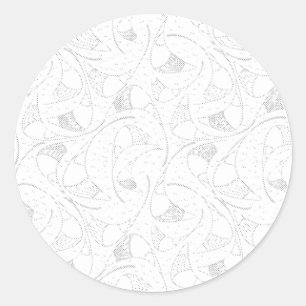 Découvrez des Stickers Rond Classique De Haute Qua