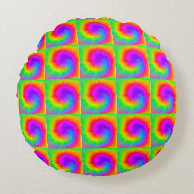 "Découvrez le confort avec un Coussin rond élégant (Devant)