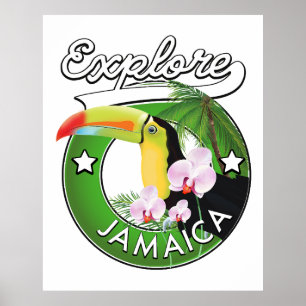 Découvrez le logo des Bahamas Poster