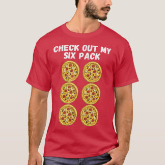 Découvrez Mon T-shirt Pizza Six Pack